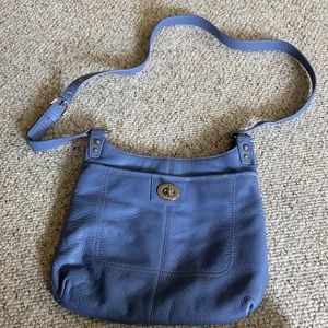Blue Coach Crossbody